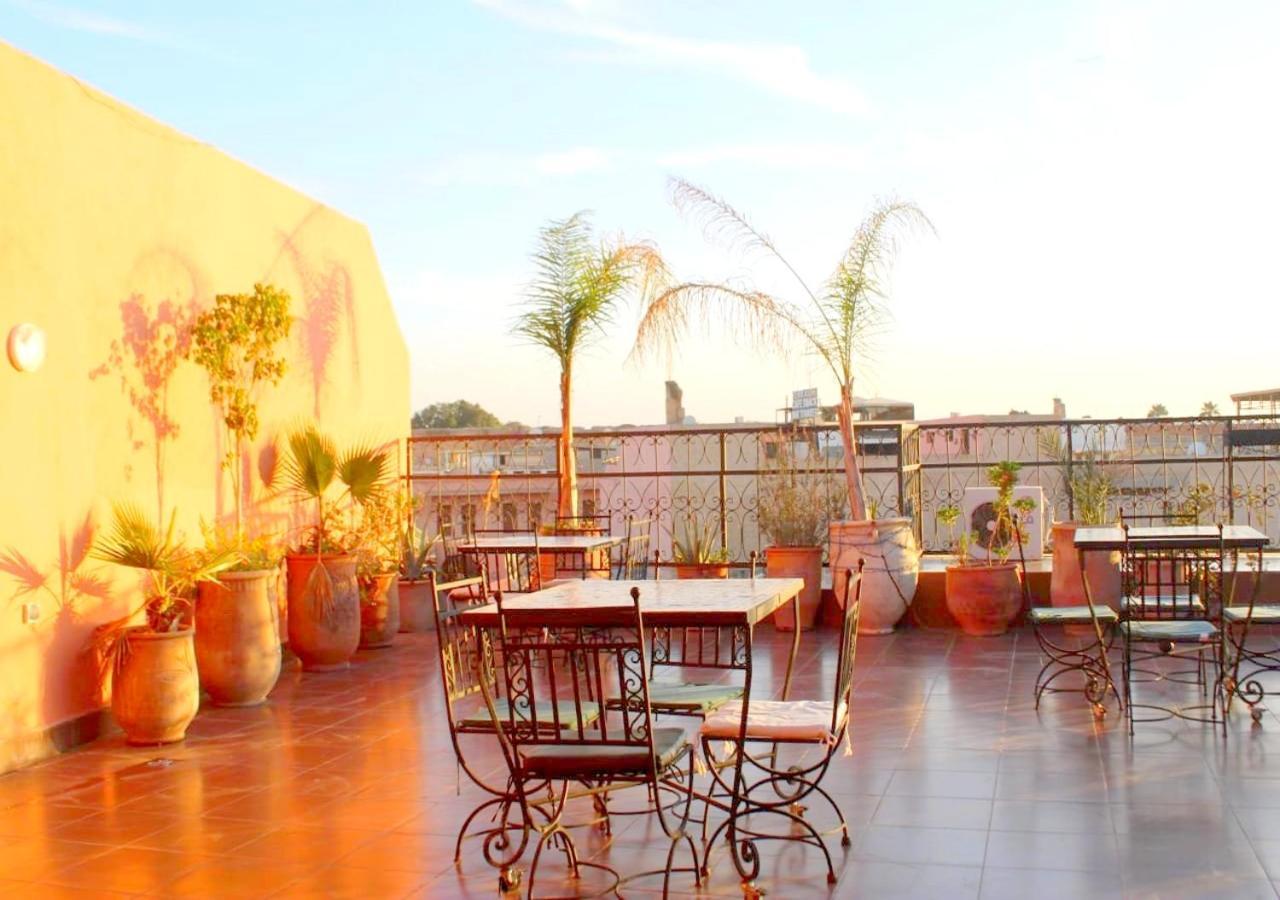 Riad Miramare Pour Familles Marrakesh Bagian luar foto