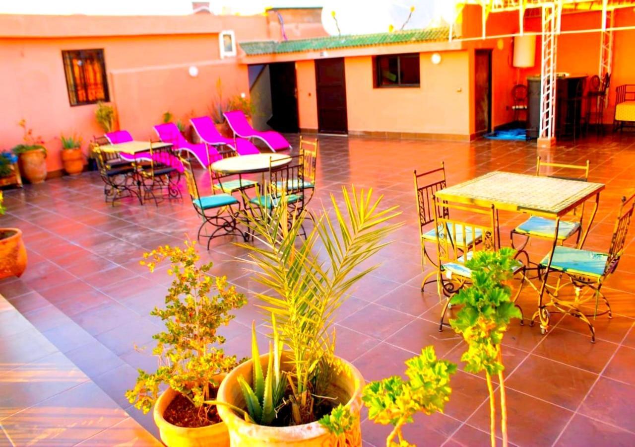 Riad Miramare Pour Familles Marrakesh Bagian luar foto